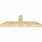 Ekena Millwork Portland Rough Sawn Timber Gable Bracket, Douglas Fir, 60"W x 20"H x 6"D x 6"F, 8/12 Pitch GBW060X20X0606POR00RDF - alternate 5